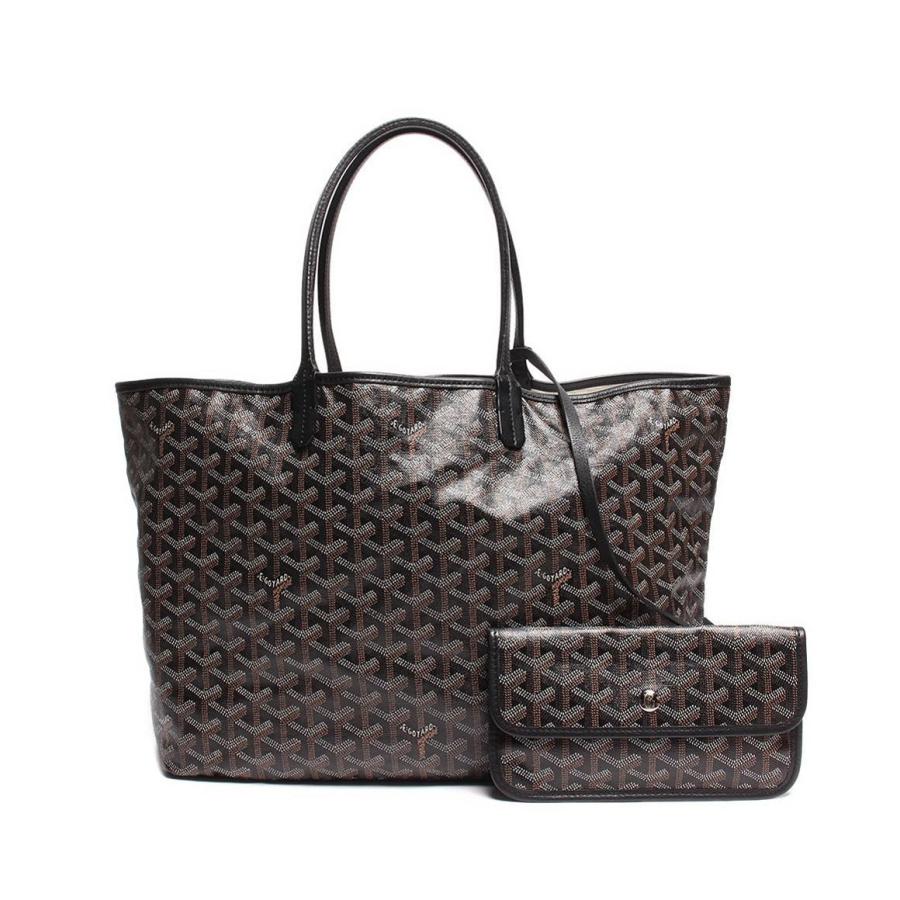 GOYARD サンルイ トートバッグ ヘリンボーン柄 レザー 9051 新品未使用 GOYARD ゴヤール サンルイPM トートバッグ