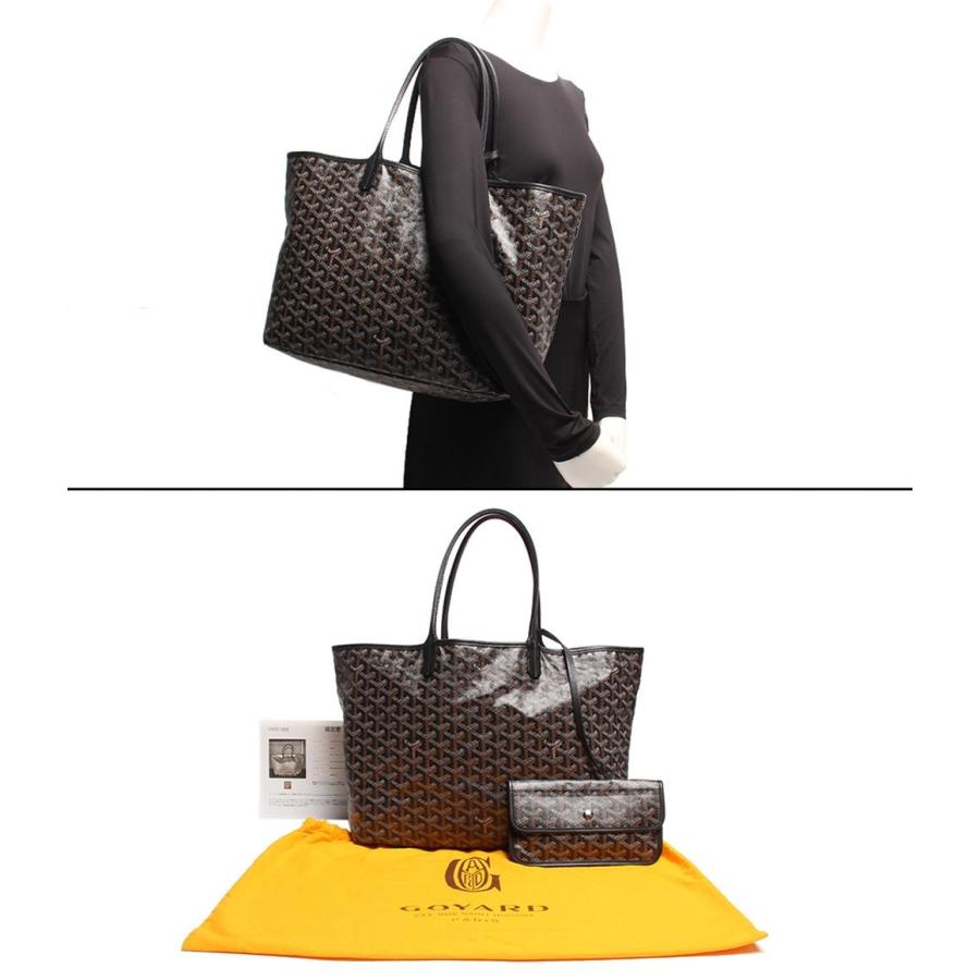 GOYARD サンルイ トートバッグ ヘリンボーン柄 レザー 9051 新品未使用 GOYARD ゴヤール サンルイPM トートバッグ