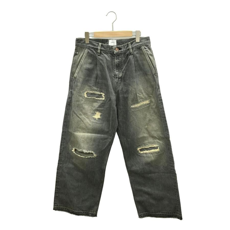 美品 スーパーノヴァ デニムパンツ ダメージ加工 メンズ SIZE M (M 