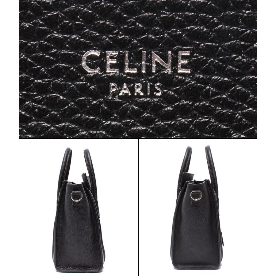 セリーヌ 2wayハンドバッグ ショルダーバッグ ドラムドカーフスキン ラゲージ ナノショッパー 189243 レディース CELINE セリーヌ 2wayハンドバッグ ショルダーバッグ ドラムドカーフスキン