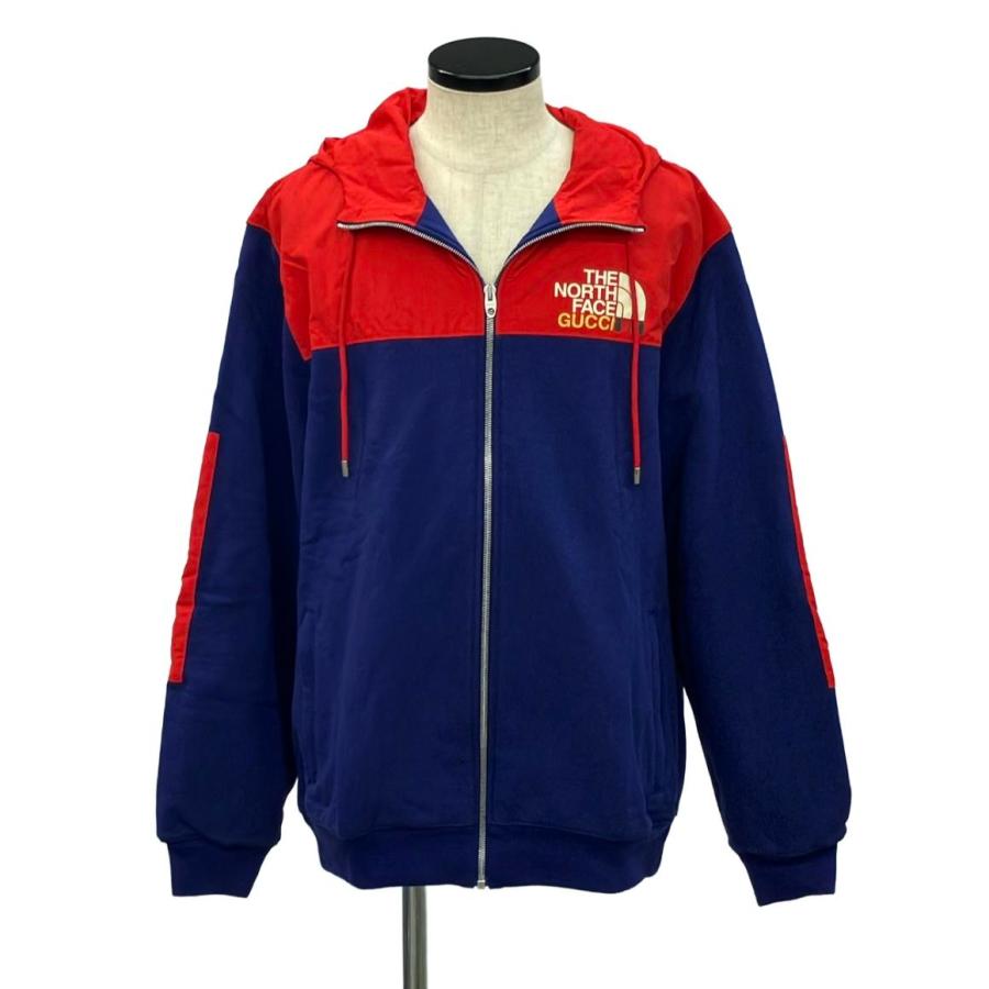 GUCCIノースフェイスジップアップパーカージャケット