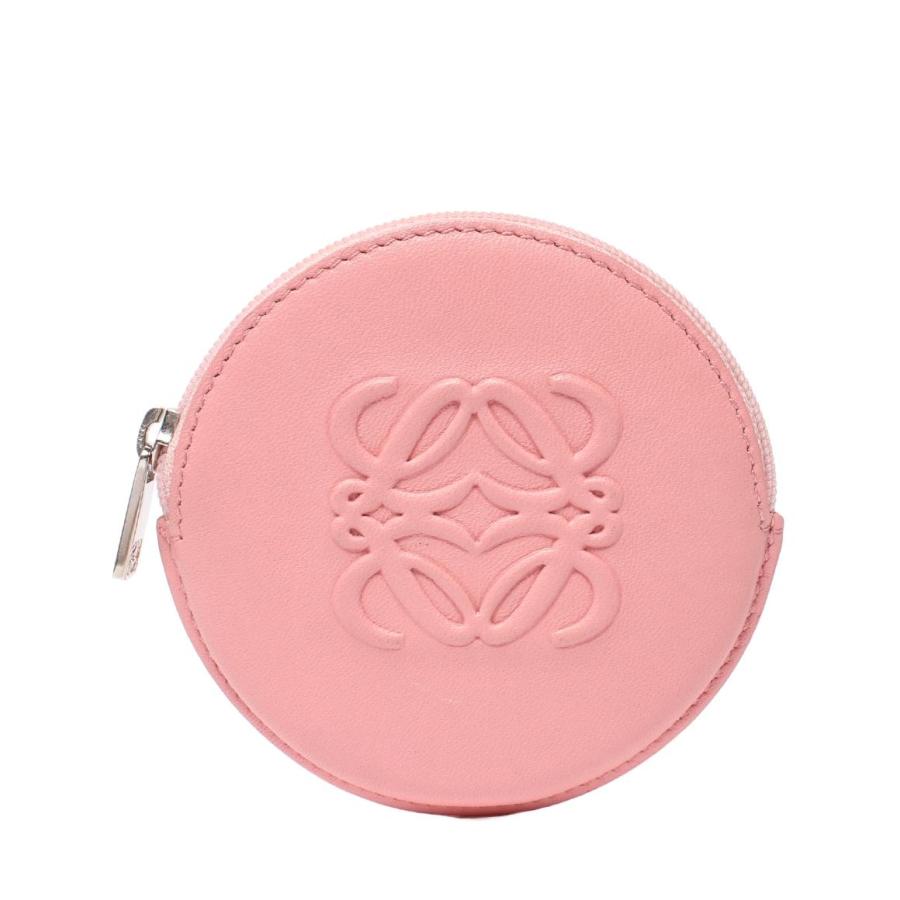 美品 ロエベ コインケース アナグラム 丸型 レディース LOEWE 中古