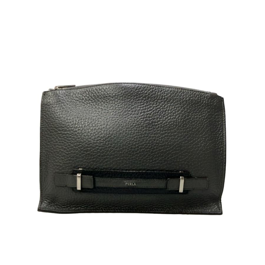 FURLA エッセンシャル s レザークラッチバッグ フルラ クラッチバッグ レザー メンズ FURLA 中古 : Rehello by