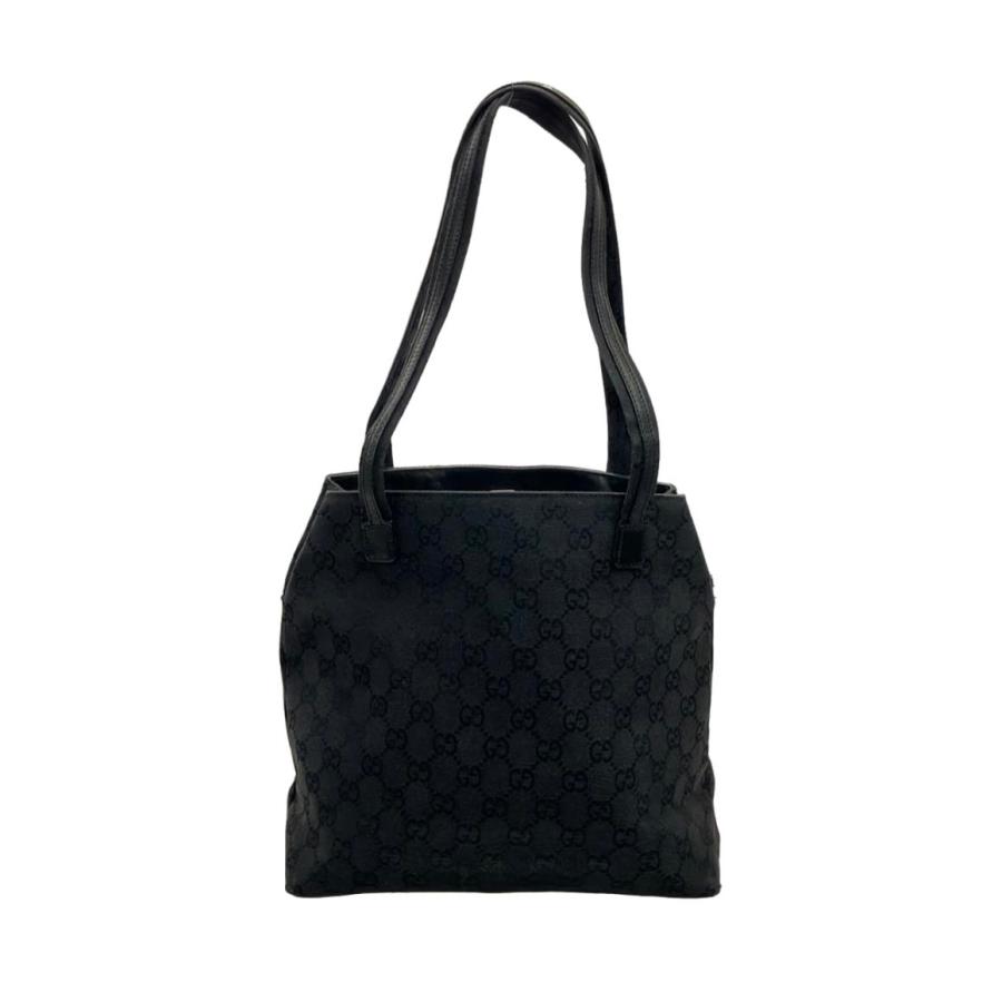 古い　オールブラック　グッチ　大型バック グッチ トートバッグ GGキャンバス 002 1076 2684 レディース GUCCI