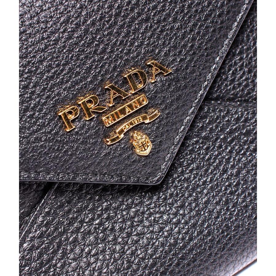 美品 プラダ エンベロープ 長財布 1MF175 レディース PRADA 中古