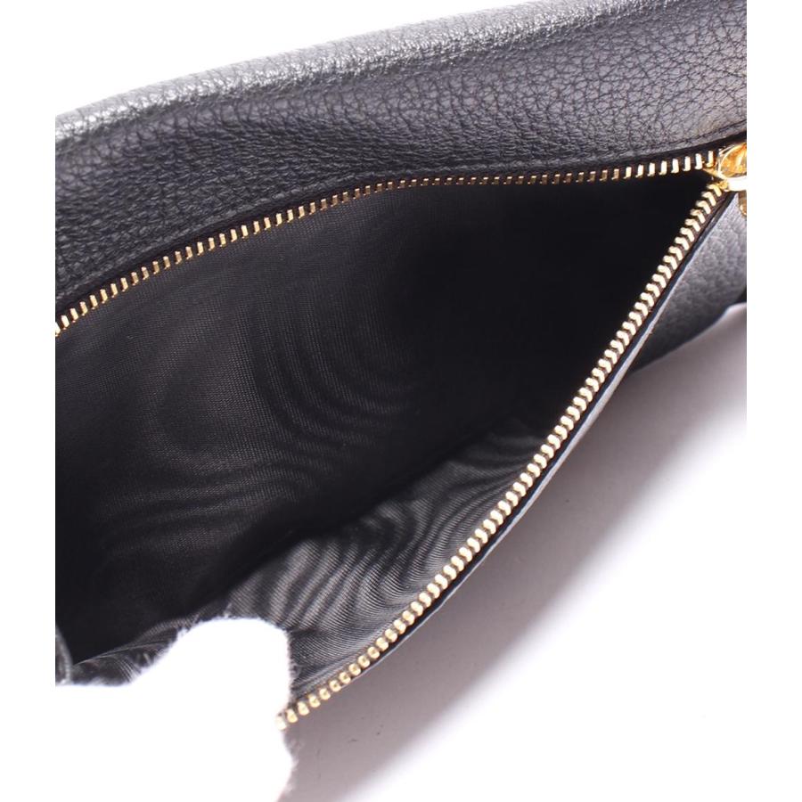美品 プラダ エンベロープ 長財布 1MF175 レディース PRADA 中古