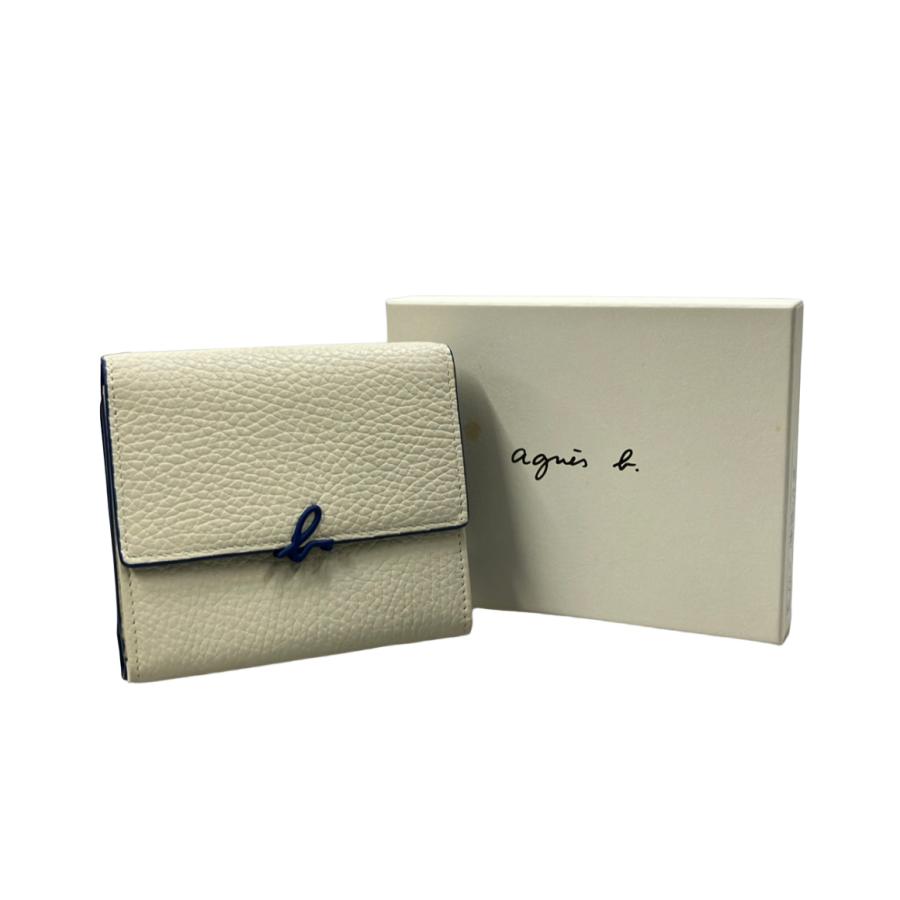 美品 アニエスベー 二つ折り財布 レディース agnes b. 中古 : Rehello
