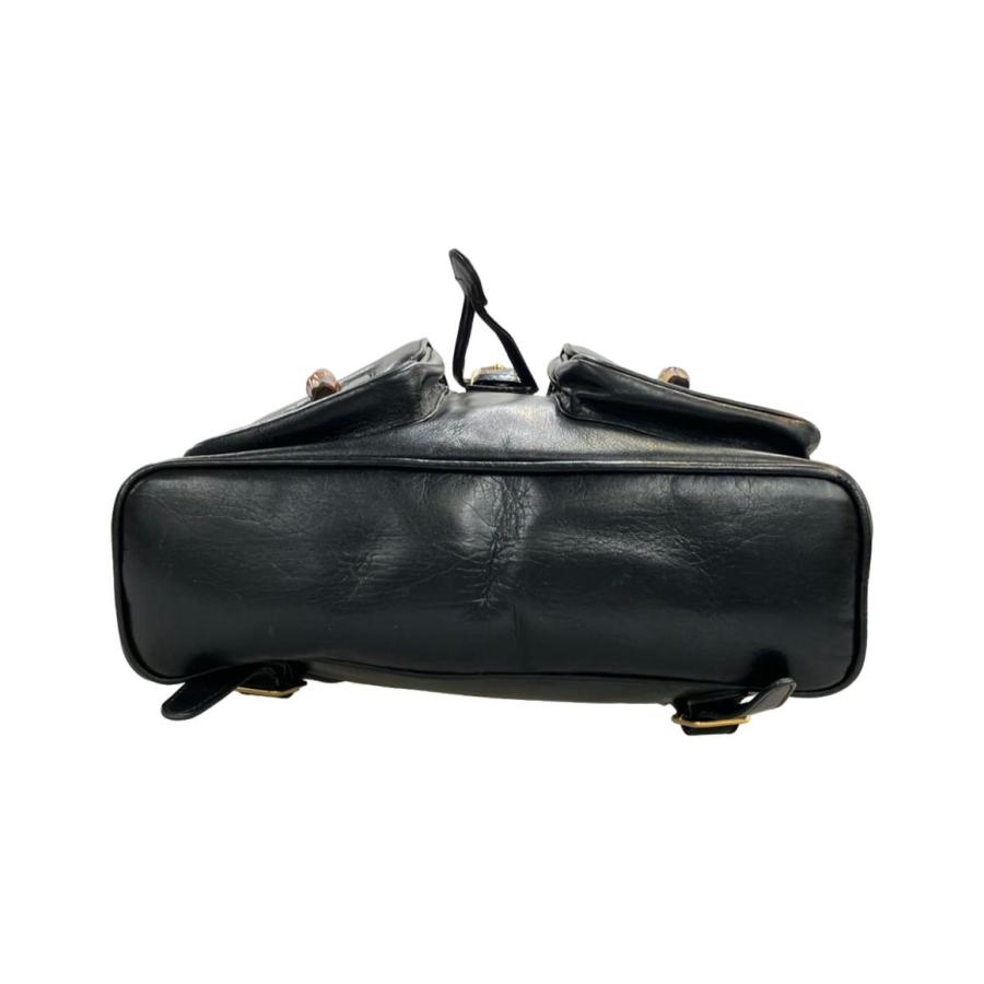 グッチ バンブー リュック バックパック 003 2058 0016 ブラック スウェード レザー レディース GUCCI 【中古】 グッチ レザーリュック バンブー 003 2058 0016 レディース GUCCI 中古