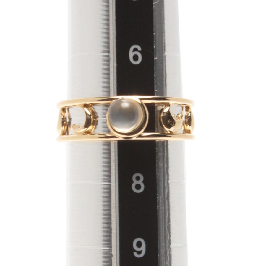 美品 スタージュエリー リング 指輪 K18 ムーンストーン 月モチーフ レディース SIZE 7号 STAR JEWELRY 中古 |  | 07
