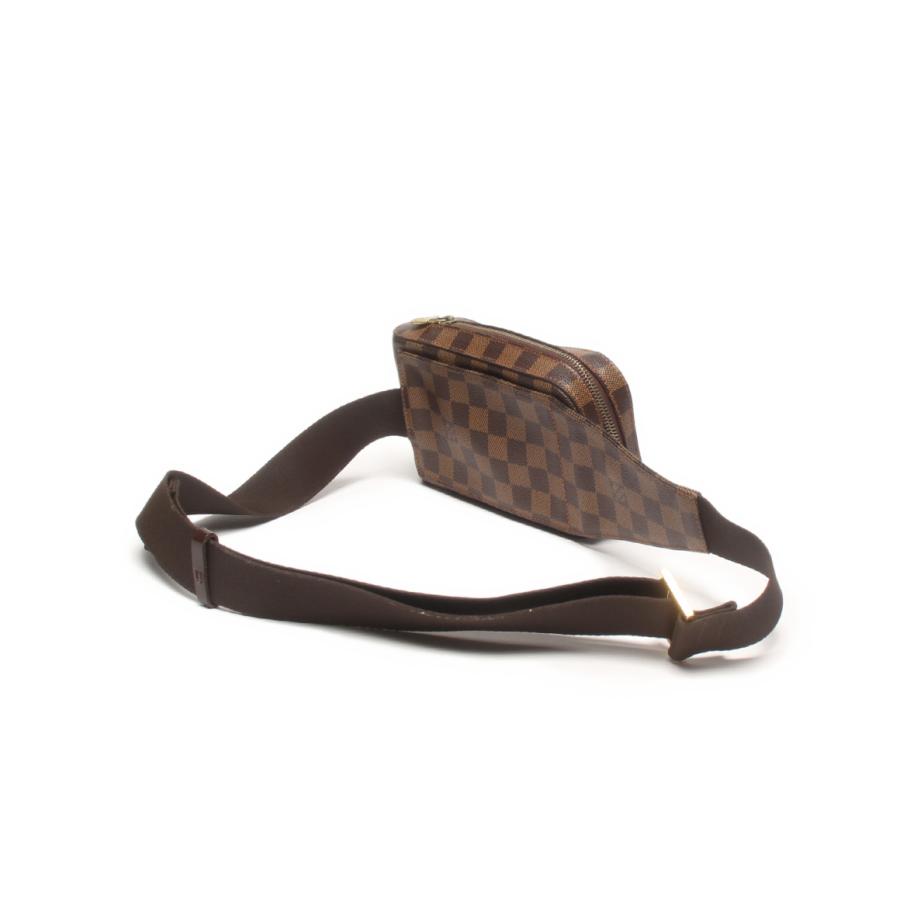 【美品】ルイヴィトン ダミエ ジェロニモス ボディバッグ N51994 ルイ・ヴィトン LOUIS VUITTON ジェロニモス N51994 ブラウン ダミエ