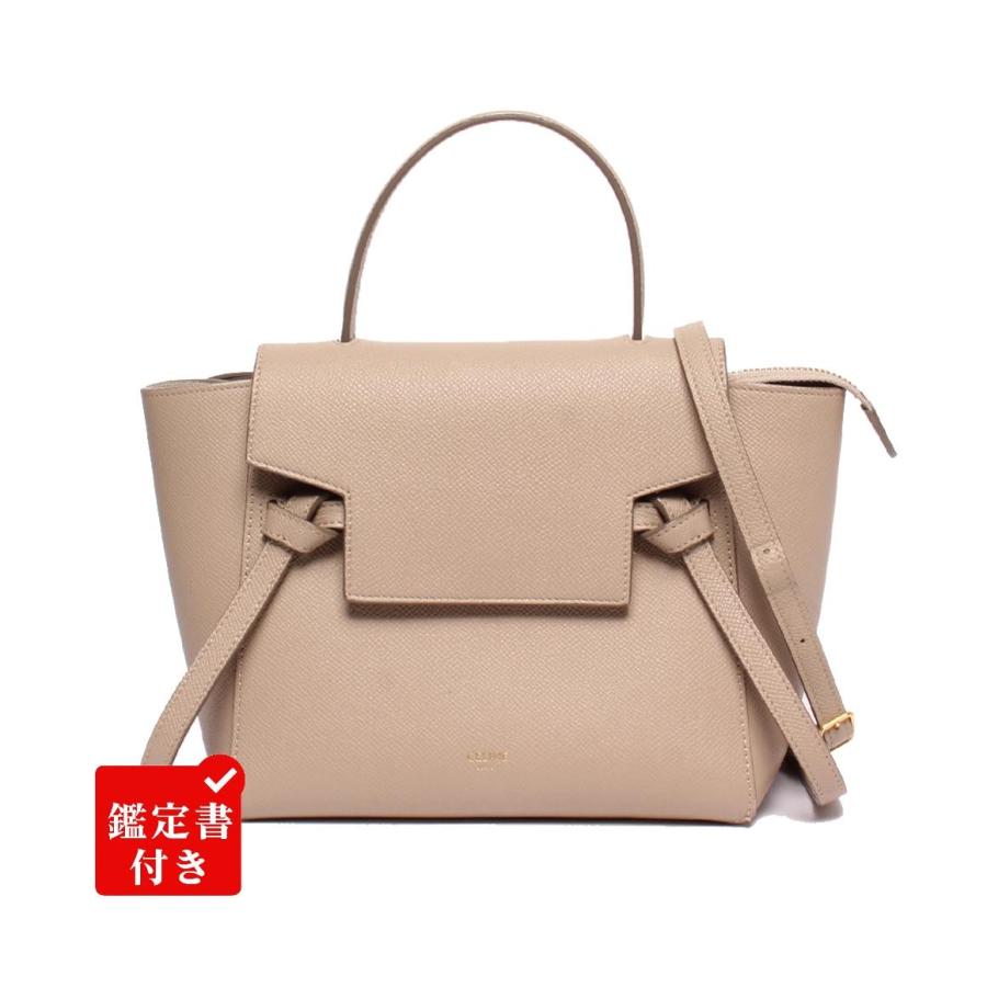 セリーヌ 2WAYハンドバッグ ショルダーバッグ 肩掛け ベルトバッグ ナノ 189003ZVA レディース CELINE セリーヌ 2WAYハンドバッグ ショルダーバッグ 肩掛け ベルトバッグ