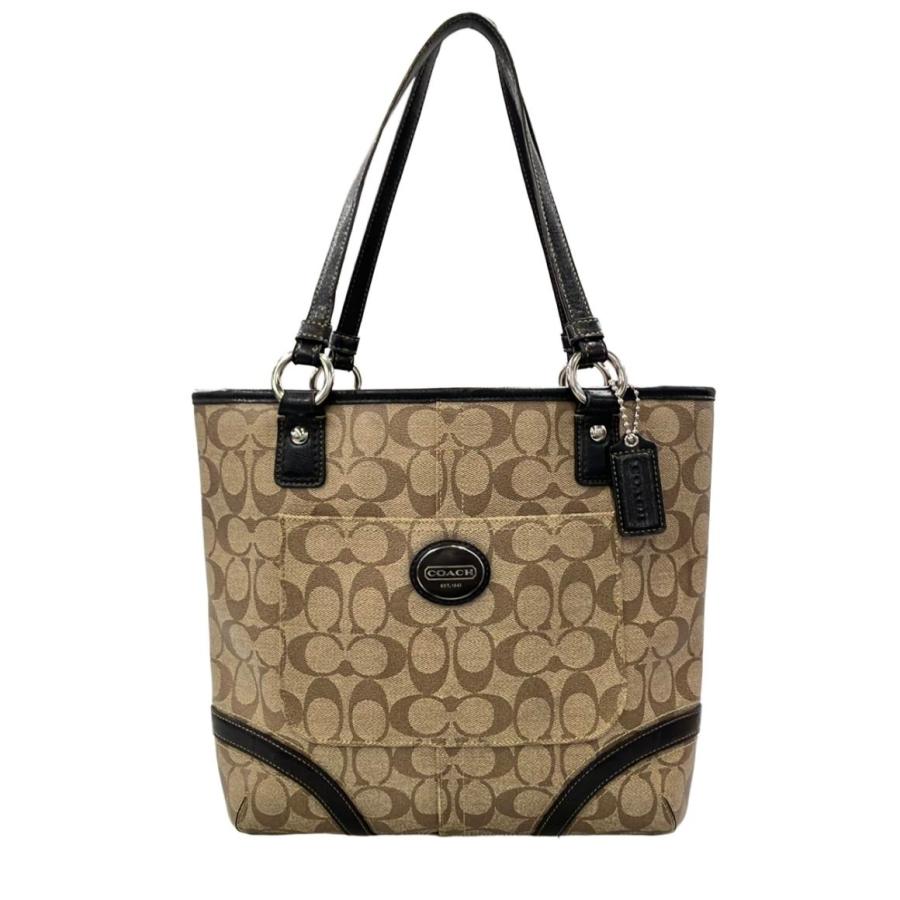 コーチ トートバッグ ショルダーバッグ 斜め掛け シグネチャー F18917