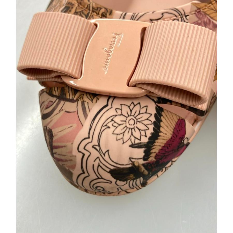 【美品】Salvatore Ferragamo ラバーパンプス FERRAGAMO フェラガモ ラバーシューズ レディース Salvatore