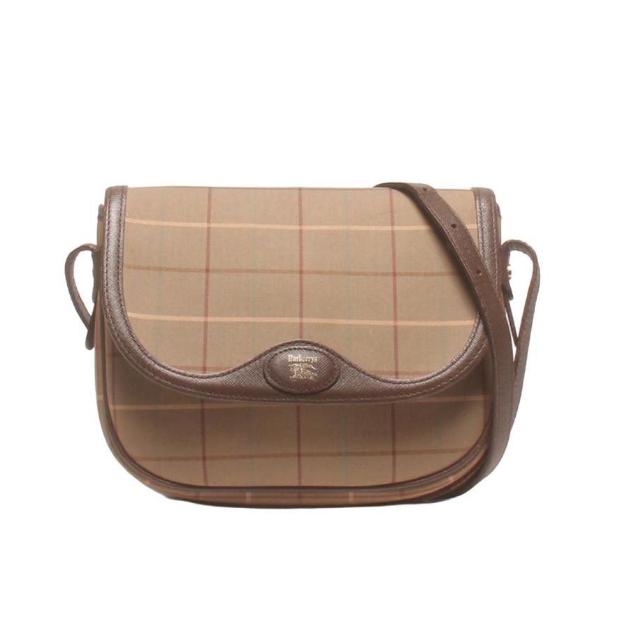バーバリーズ ショルダーバッグ 斜め掛け チェック柄 レディース  