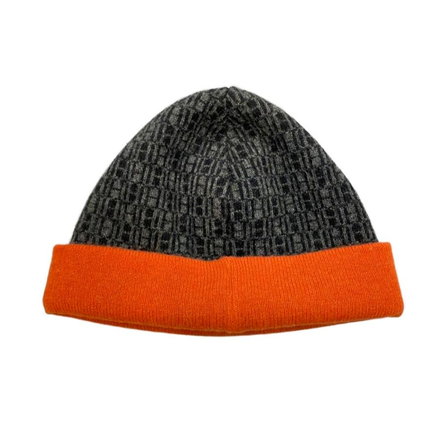 エルメス ニット帽 カシミヤ100% レディース メンズ SIZE ME HERMES