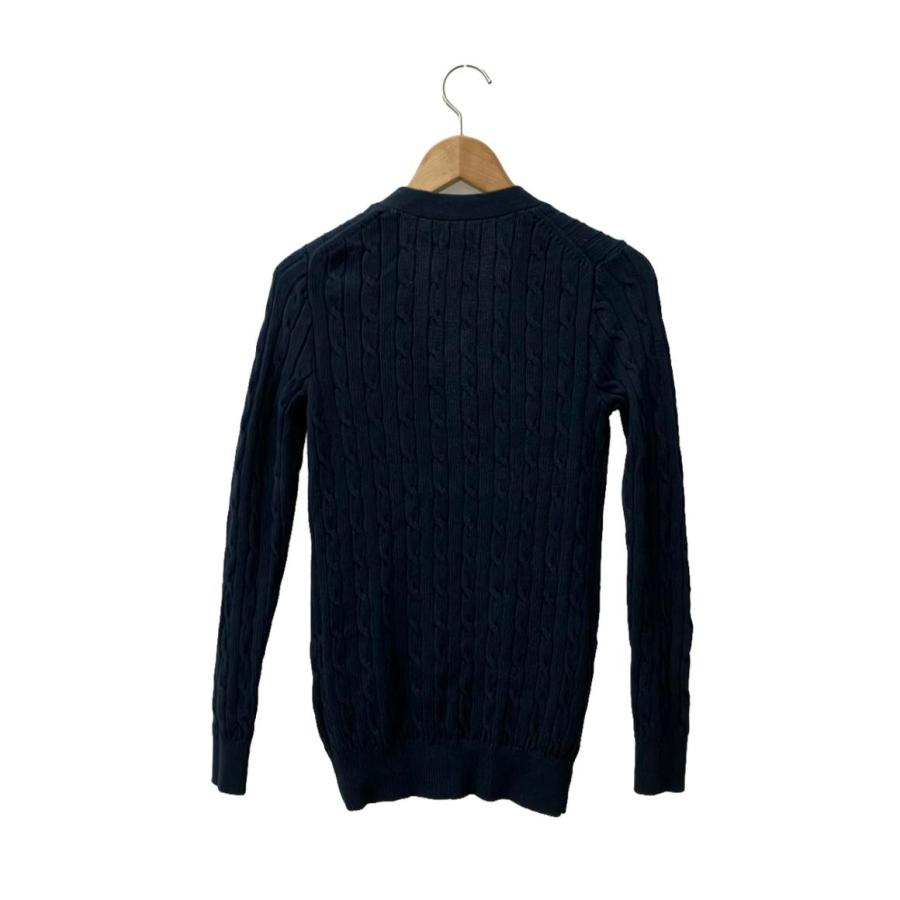 【極美品】POLO RALPH LAUREN ケーブルニットカーディガン XS ポロ・ラルフローレン ケーブルニットカーディガン レディース