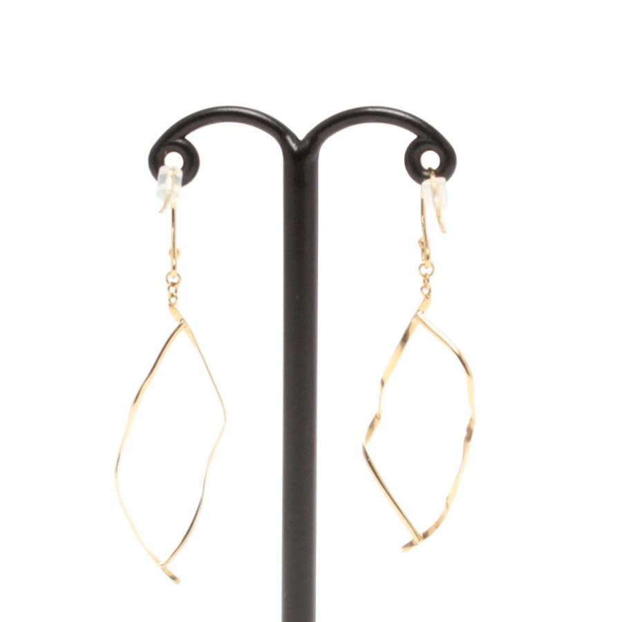 ピアス　オデュース4℃ 美品 オデュース ヨンドシー ピアス K18 レディース EAU DOUCE 4