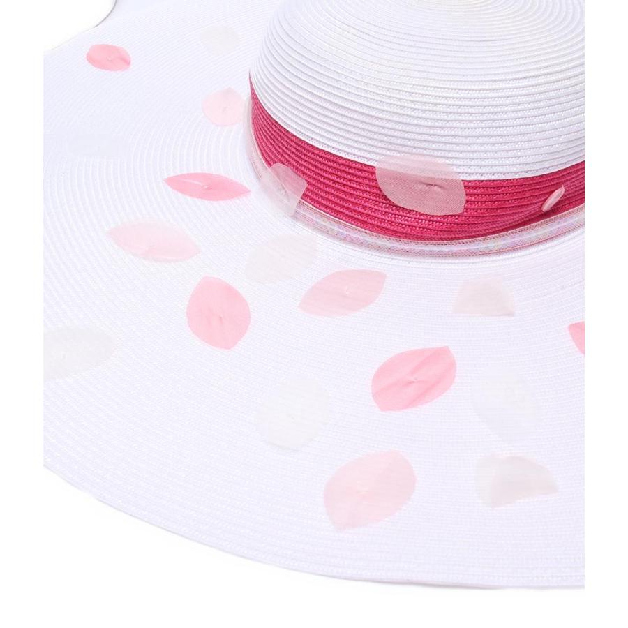 クリスチャンディオール 麦わら帽子 花びら付き キッズ SIZE T4