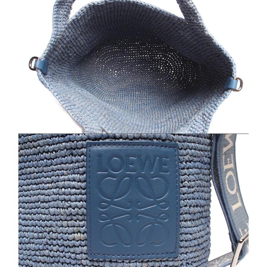 ロエベ 2way かごバッグ トートバッグ シルバー金具 スリットミニ
