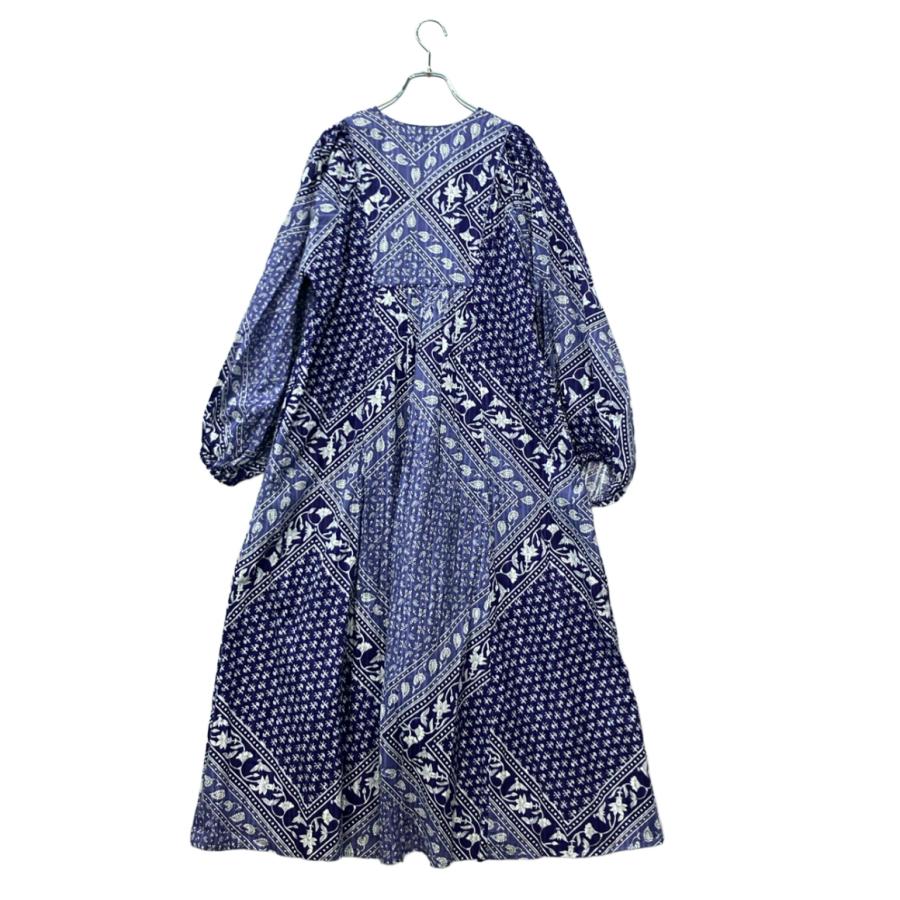 Sara mallika 花柄ロングワンピース サラマリカ 長袖ワンピース 花柄 レディース SIZE S Sara mallika 中古