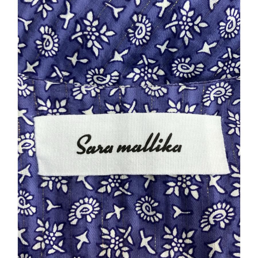 サラマリカ 長袖ワンピース 花柄 レディース SIZE S Sara mallika 中古