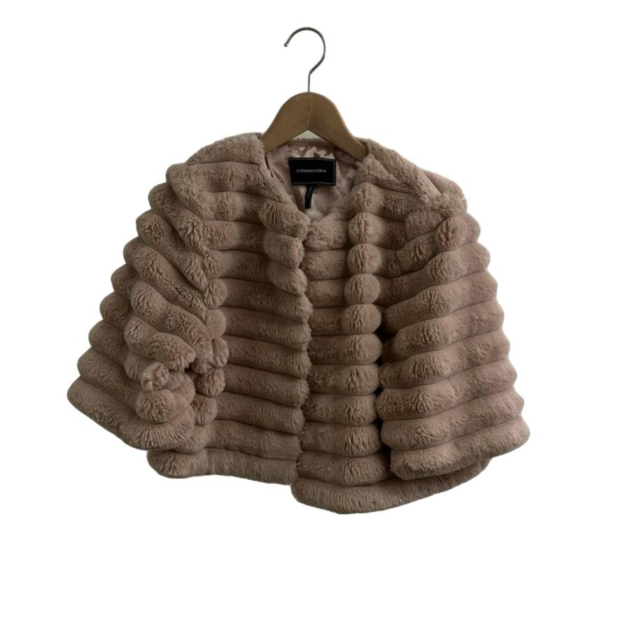 ビーシービージーマックスアズリア ファーコート ショート丈 