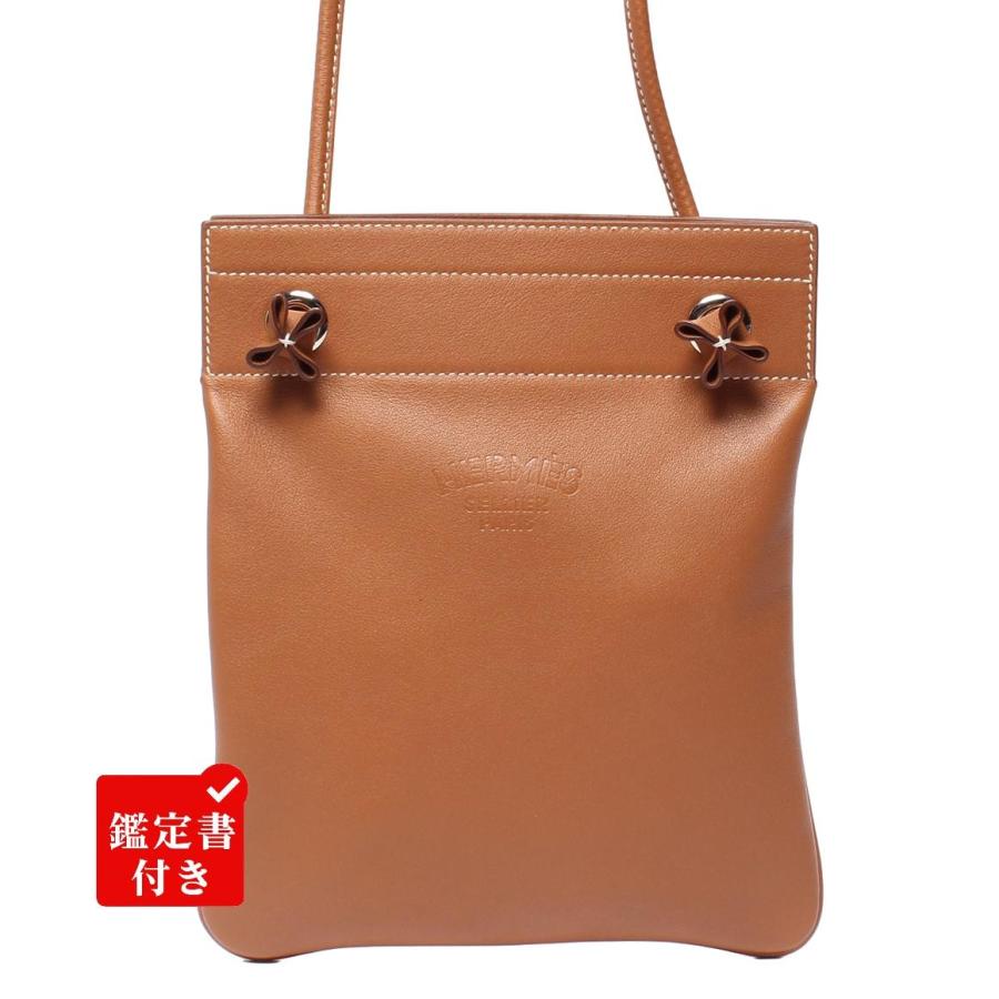 美品 エルメス ショルダーバッグ ヴォー・スイフト シルバー金具 D刻印