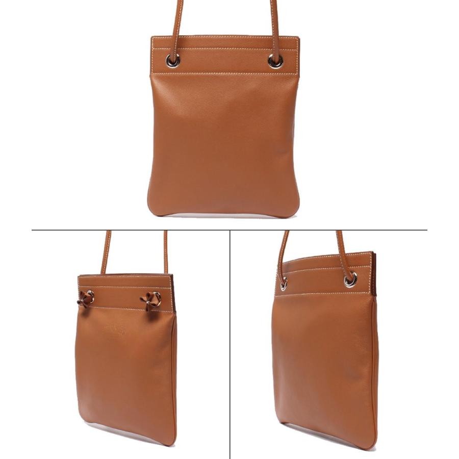 美品 エルメス ショルダーバッグ ヴォー・スイフト シルバー金具 D刻印