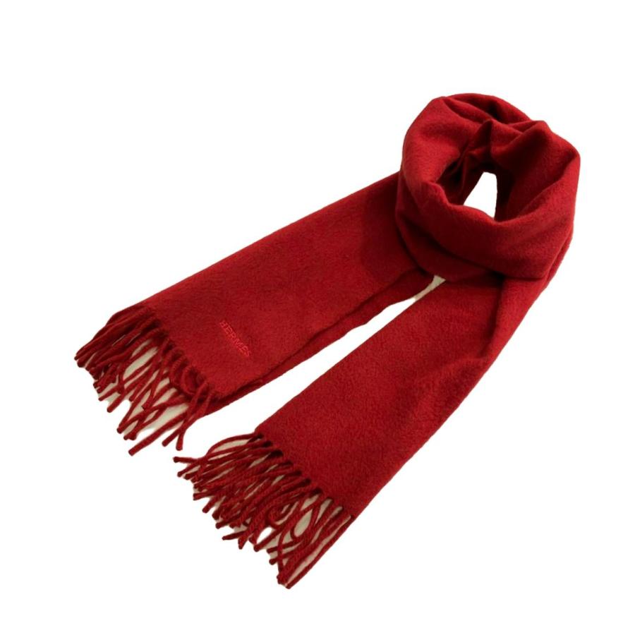 美品 エルメス マフラー カシミヤ100% レディース HERMES 中古