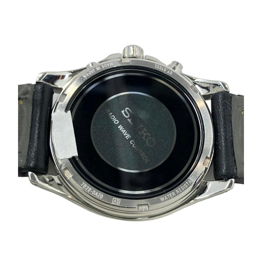 SEIKO セイコー SOLAR 7B22-0AZ0 ソーラー電波 腕時計 セイコー 腕時計 ソーラー シルバー 7B22-0AZ0 メンズ SEIKO