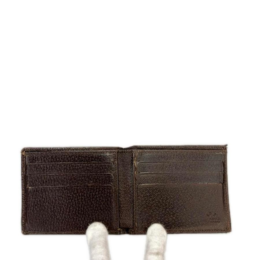 グッチ 二つ折り財布 GGキャンバス 260987 4276 レディース