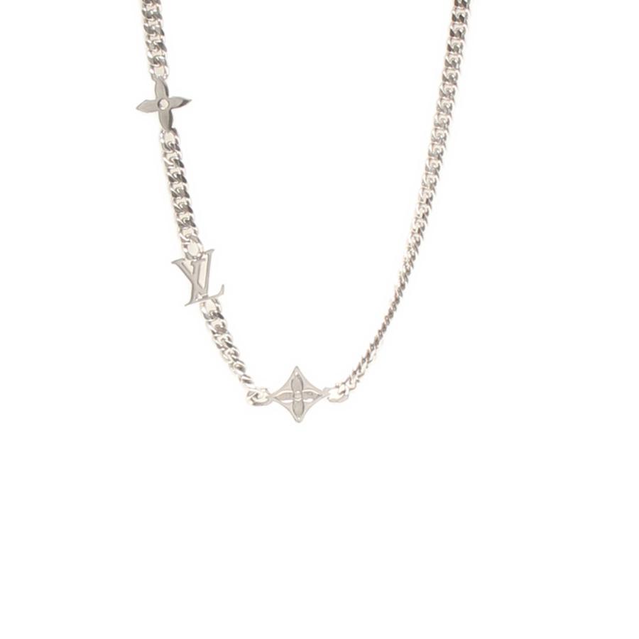 美品 ルイ・ヴィトン ネックレス モノグラム ロウ M01490 RM3235