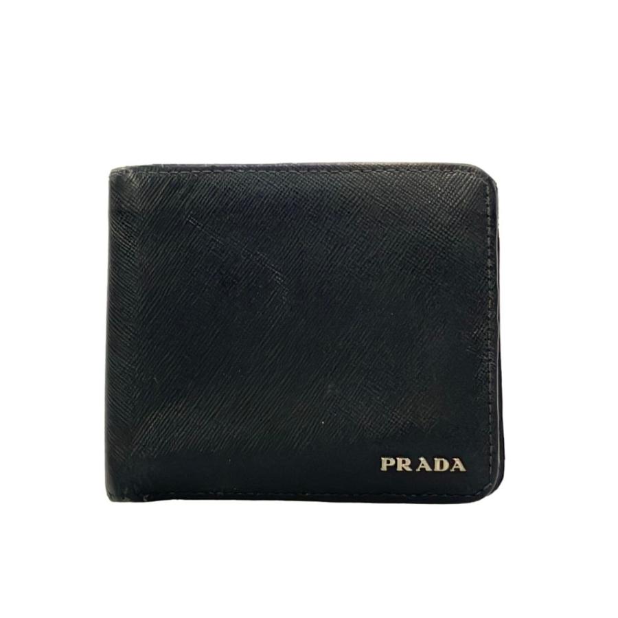 プラダ 二つ折り財布 メンズ PRADA 中古 : Rehello by BOOKOFF - 通販