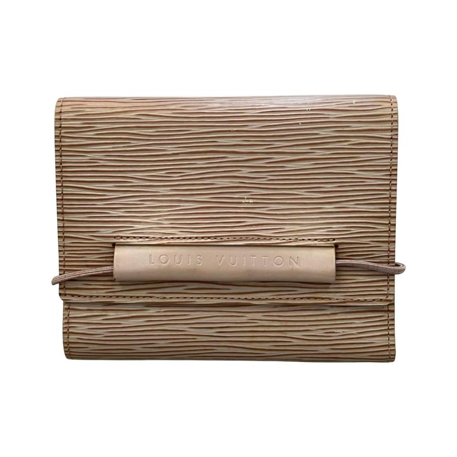 ルイヴィトン エラスティック エピ 三つ折り財布 M6366B ライラック