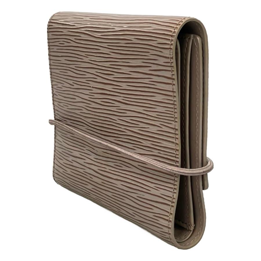 ルイ・ヴィトン 三つ折り財布 ポルトフォイユ エラスティック エピ