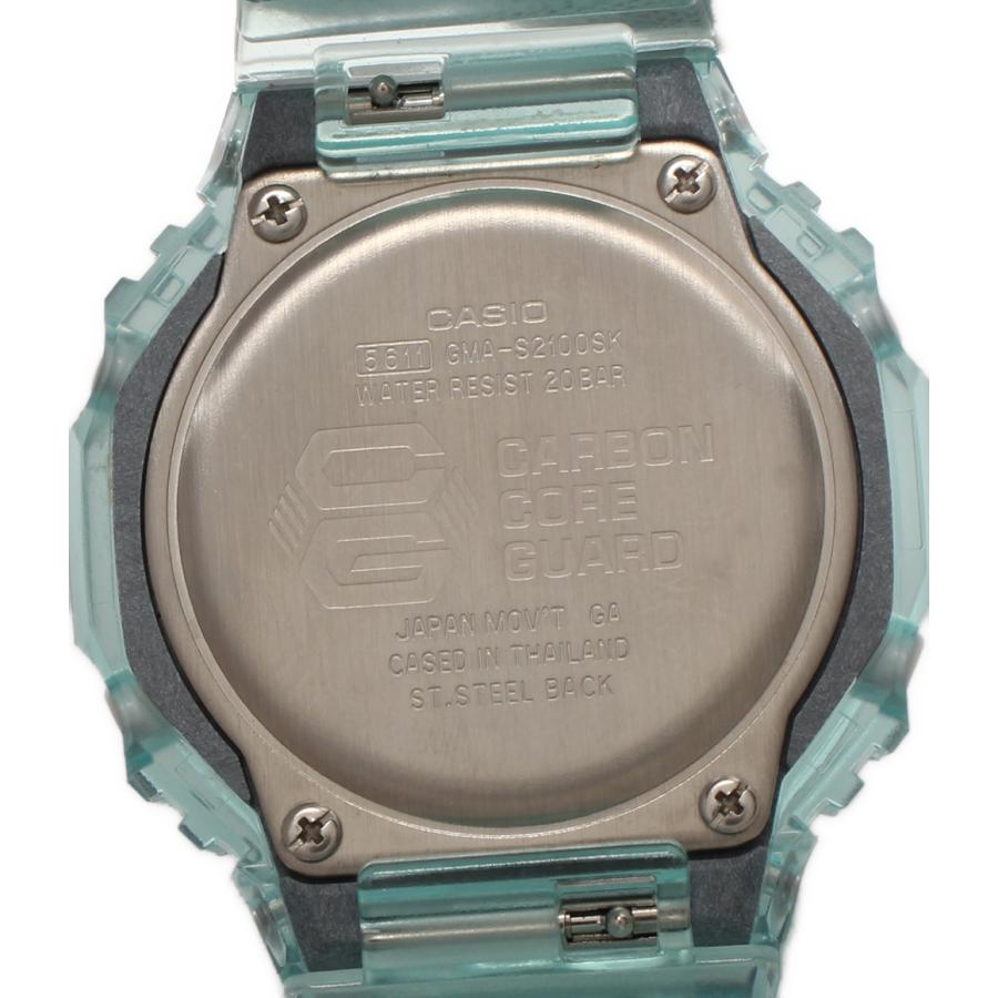 美品 カシオ 腕時計 G-SHOCK クオーツ GMA-S2100SK レディース メンズ