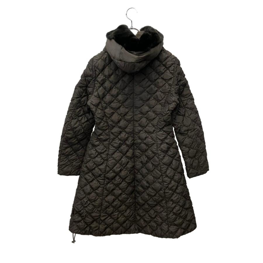 モンクレール ロングダウンコート ラビットファー CACTIER 112-093