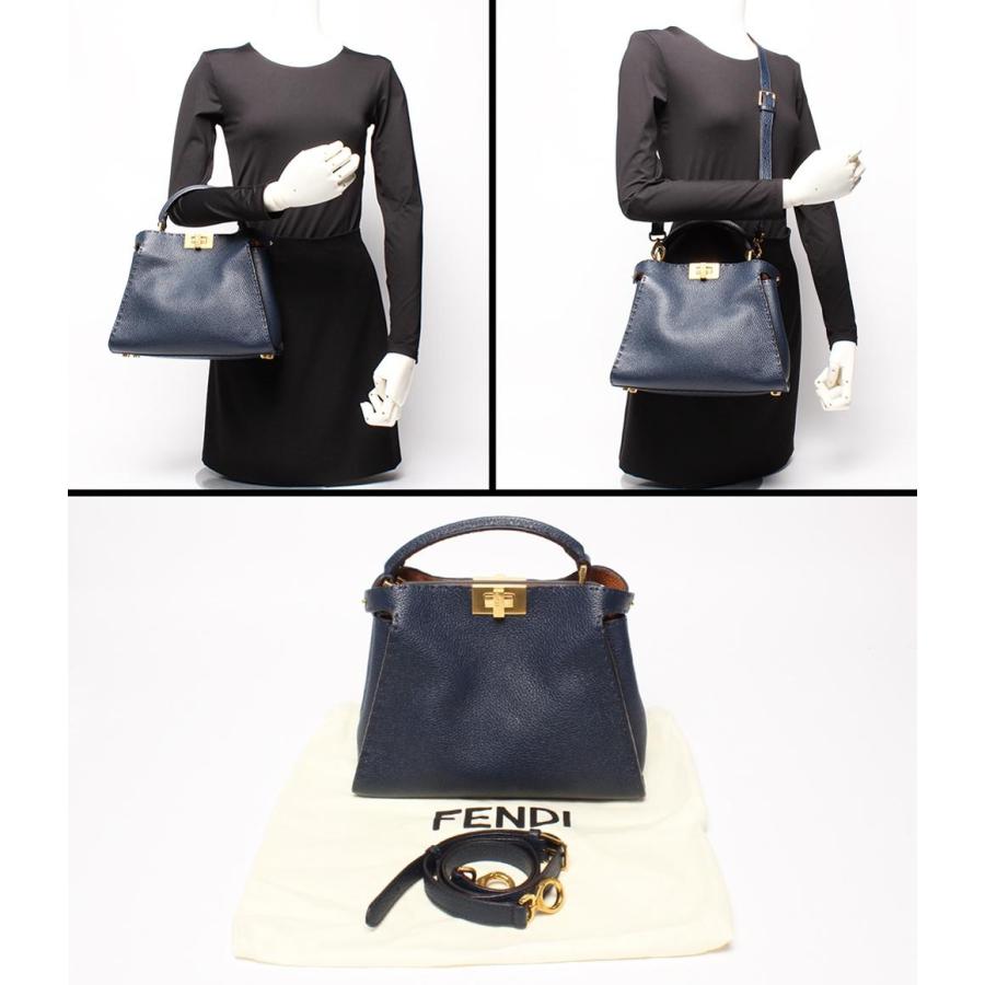 フェンディ FENDI ピーカブー ショルダーバッグ カーフ　2way フェンディ 2wayハンドバッグ ショルダーバッグ 斜め掛け