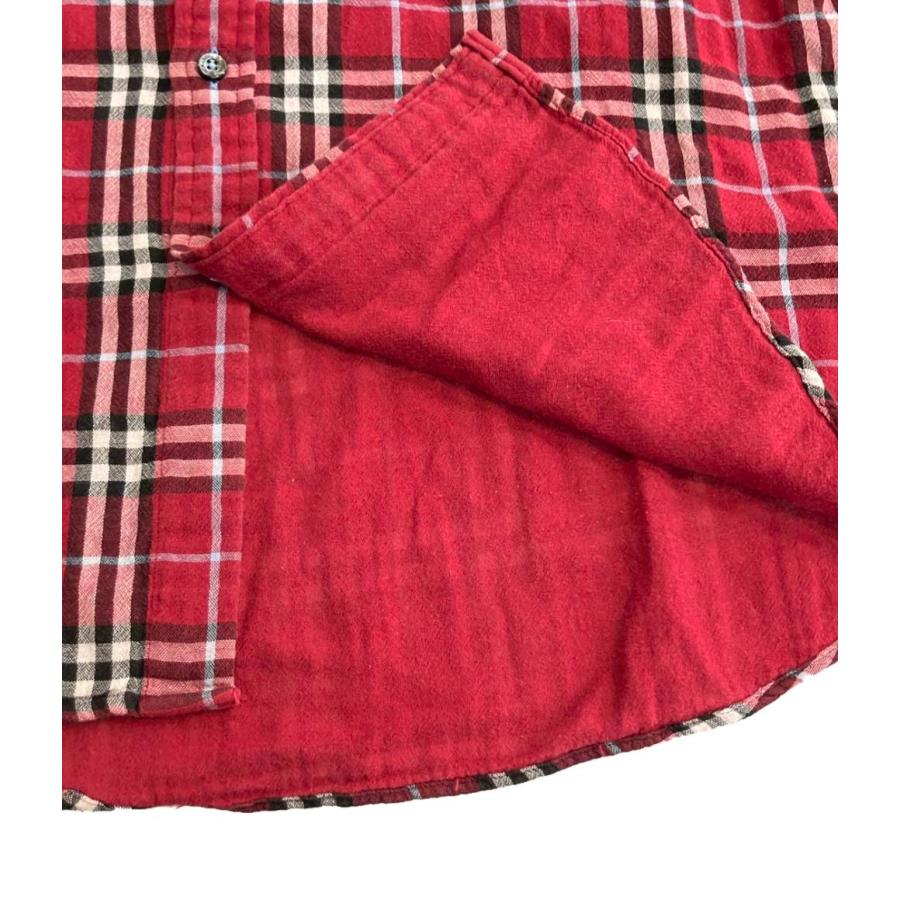 バーバリーブラックレーベル 長袖シャツ チェック柄 メンズ SIZE