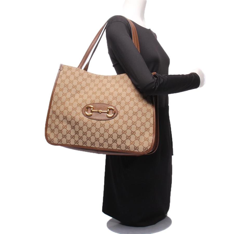 新品未使用GUCCI ホースビット トートバッグ GGキャンバス 623694