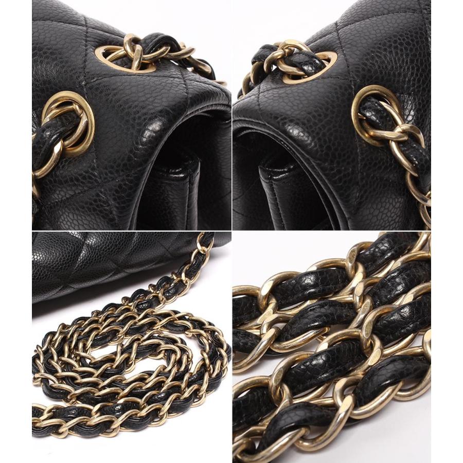 シャネル チェーンショルダーバッグ ダブルチェーン ダブルフラップ