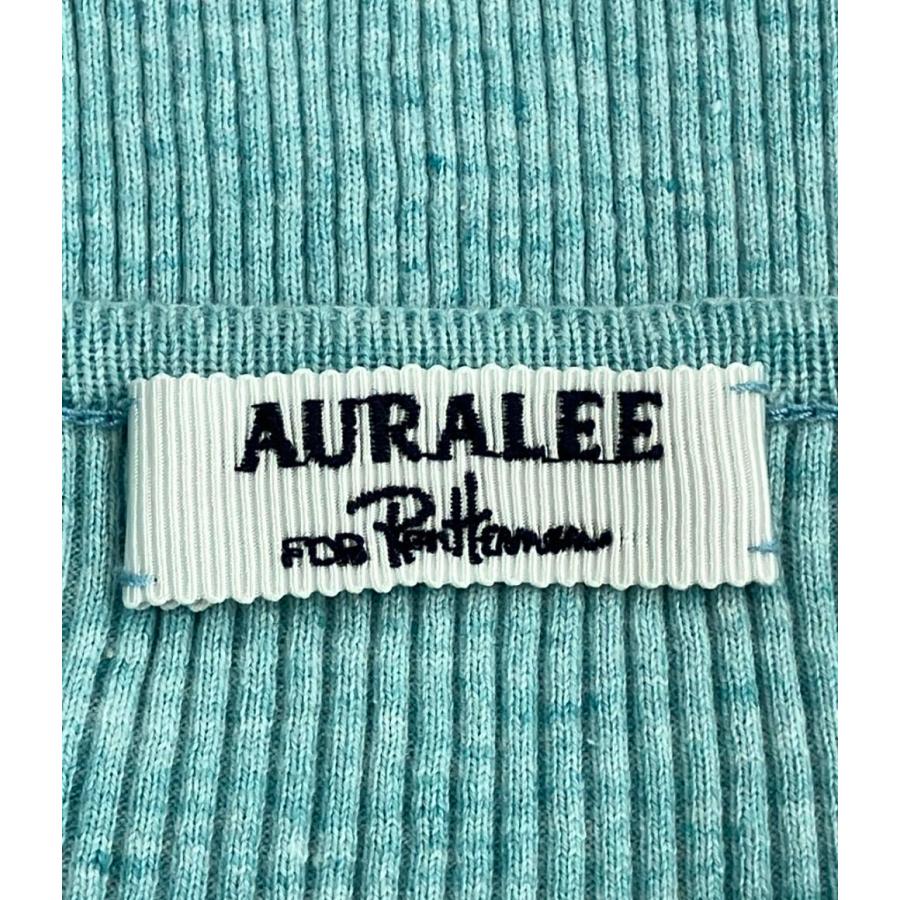 AURALEE オーラリー リブニットカットソー 0 AURALEE オーラリー リブニットカットソー 0