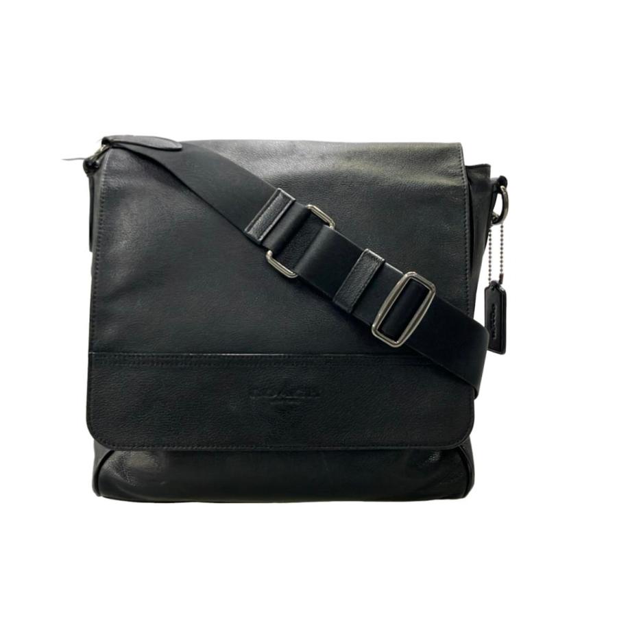 コーチ レザー ショルダーバッグ 斜め掛け F68015 メンズ COACH コーチ レザー ショルダーバッグ 斜め掛け F68015 メンズ COACH 中古