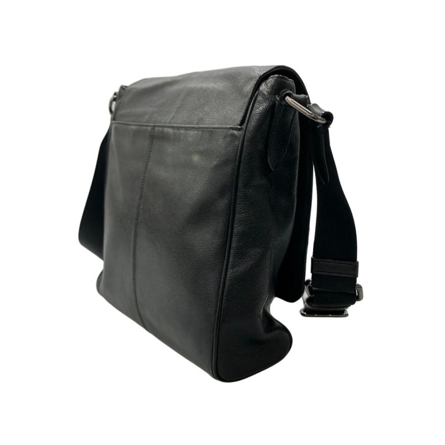 コーチ COACH ショルダーバッグ   F68015  メンズ コーチ レザー ショルダーバッグ 斜め掛け F68015 メンズ COACH 中古