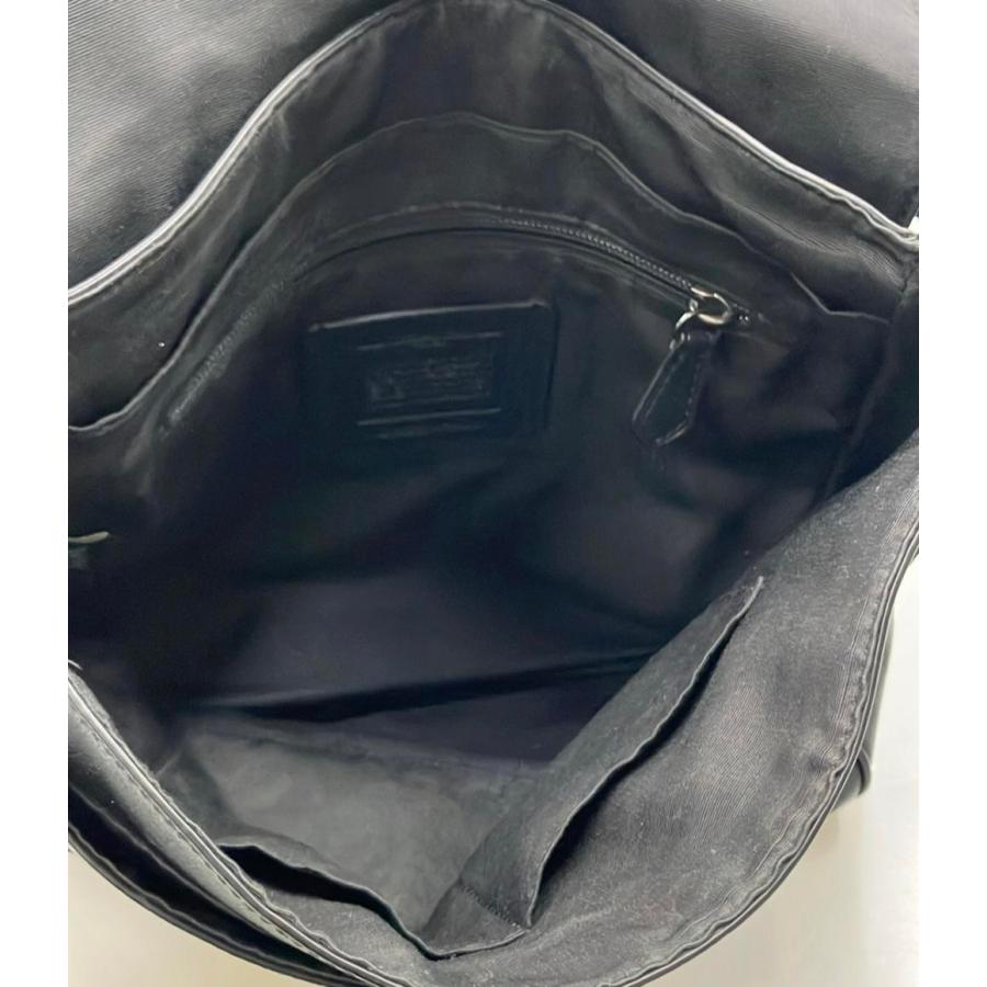 コーチ レザー ショルダーバッグ 斜め掛け F68015 メンズ COACH 中古