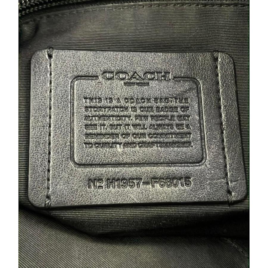 コーチ レザー ショルダーバッグ 斜め掛け F68015 メンズ COACH 中古