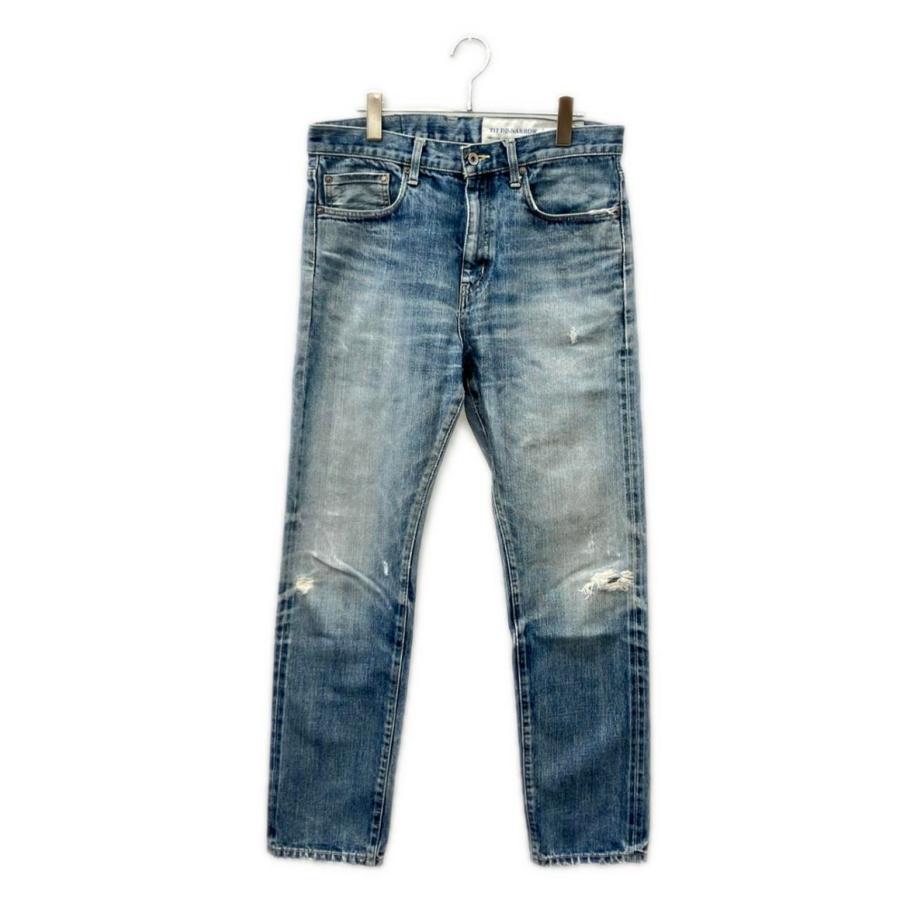 ネイバーフッド デニムパンツ ダメージ加工 メンズ SIZE M 