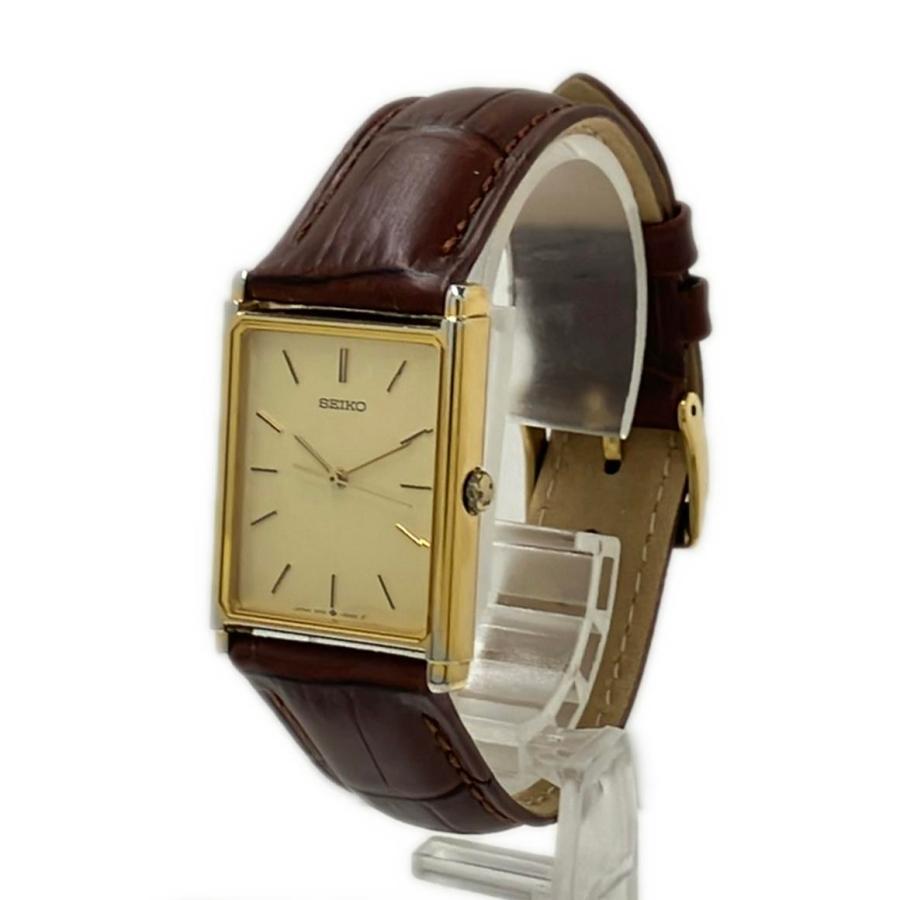 セイコー 腕時計 シャリオ クオーツ ゴールドそ 5P31-5D40 メンズ
