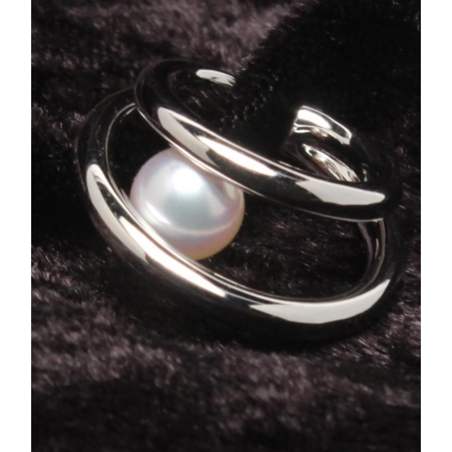 MIKIMOTO ミキモト SVイヤリング  シルバー/羽/パール    シルバーカラー レディース / 240001191624 美品 ミキモト イヤカフ イヤリング SV パール 6.5mm レディース