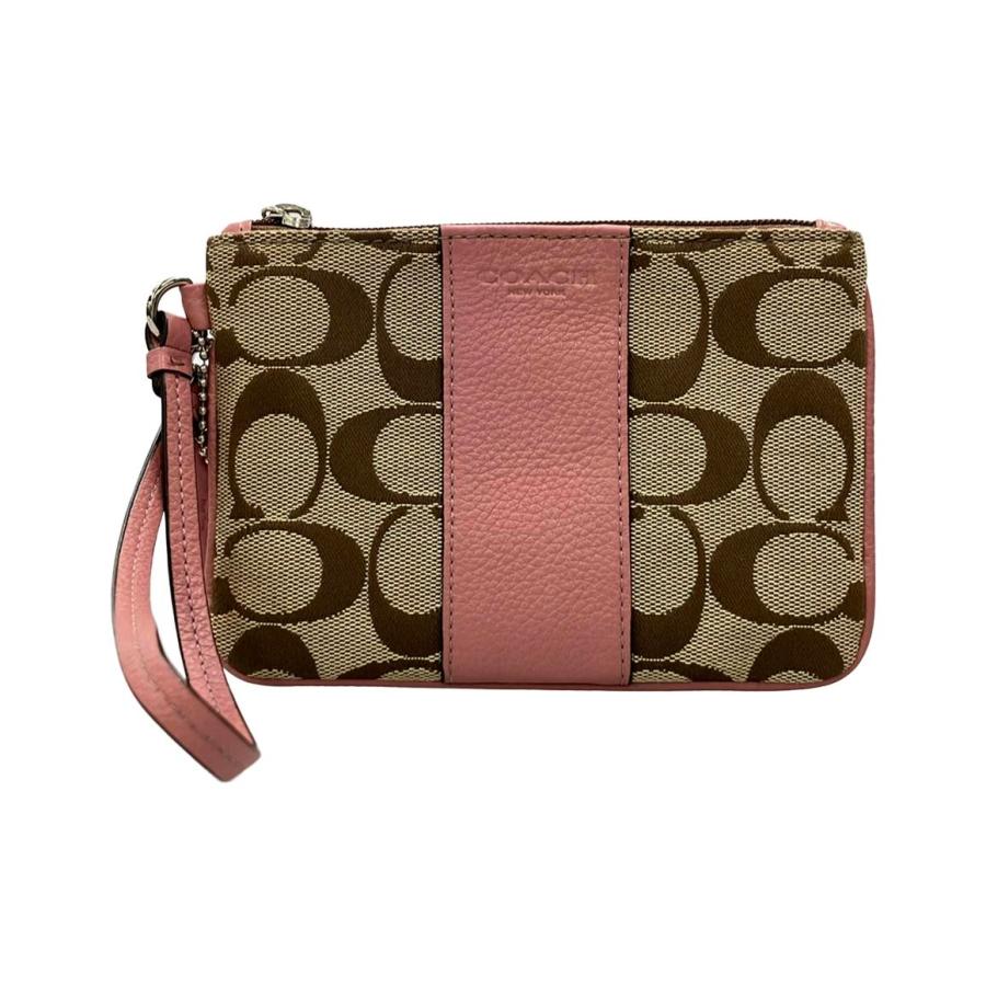 コーチ ポーチ シグネチャー レディース COACH 中古 : Rehello by